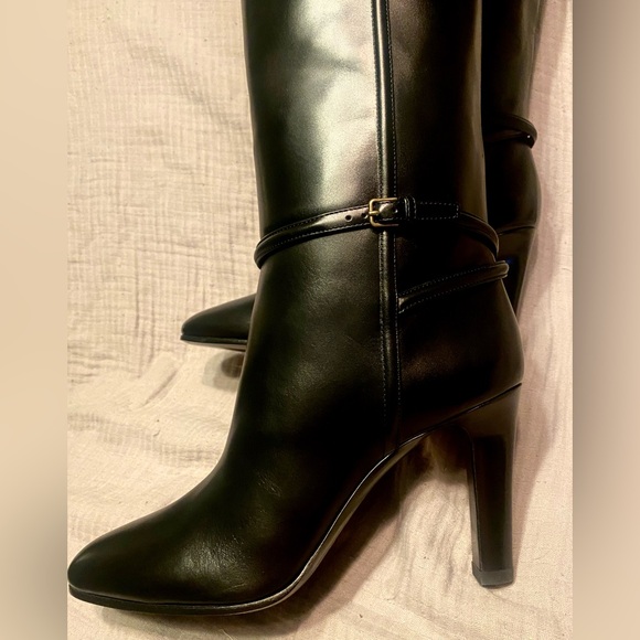 NWT Saint Laurent Black Boots - Picture 6 of 15
